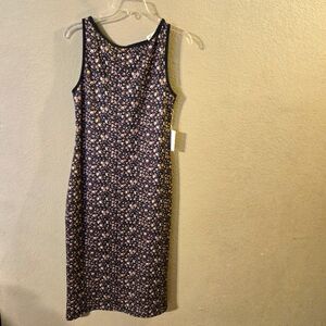 Mia Joy New Womens Black Dark Mini Floral Lizette Slip Dress Sleeveless Large